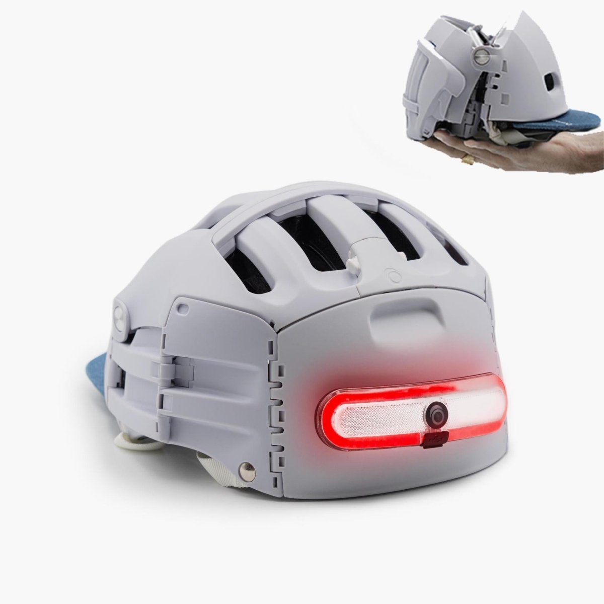 Overade PLIXI LUM – Casque Pliable avec Lumière - Overade