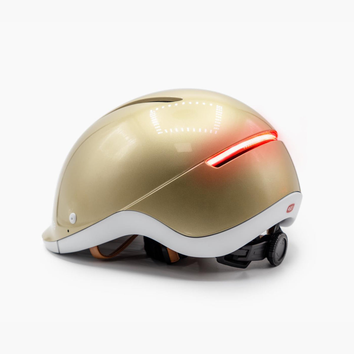 Overade LIFE - Casque Vélo Lumineux avec Clignotants